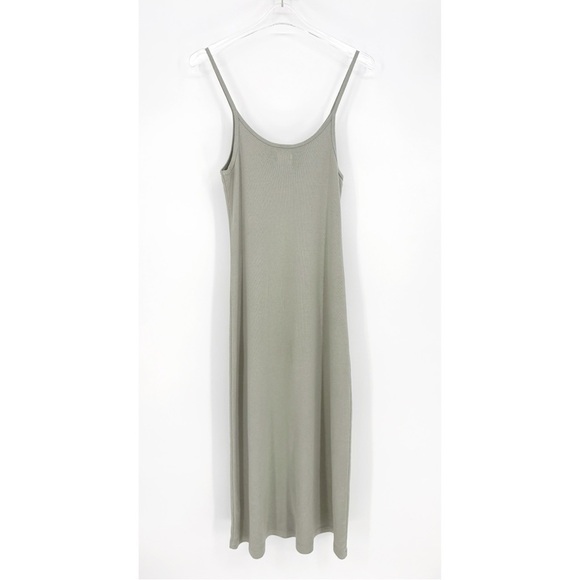 LASZLO | Ruby Ribbed Cami Maxi Dress in Sage | Sz S - Picture 6 of 9